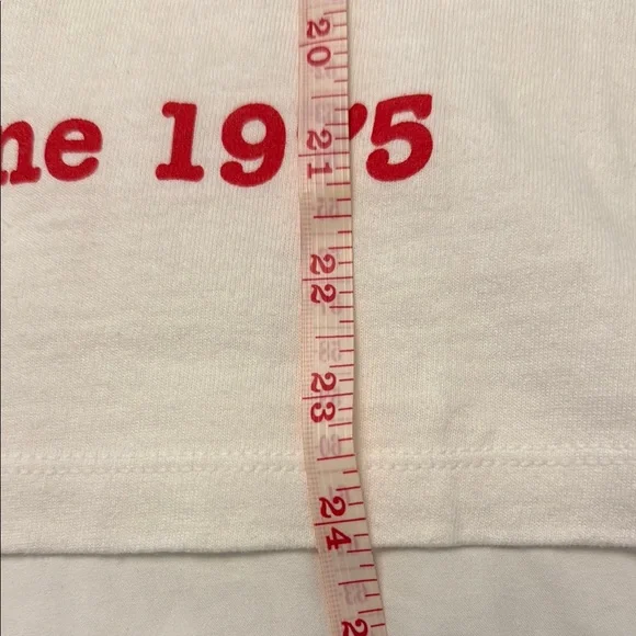 Alice + Olivia White Graphic Tank Top The Rolling Stones brand new with tags - Picture 9 of 15